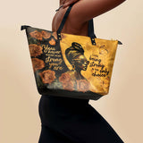 "Siyanda" Leather Tote Bag