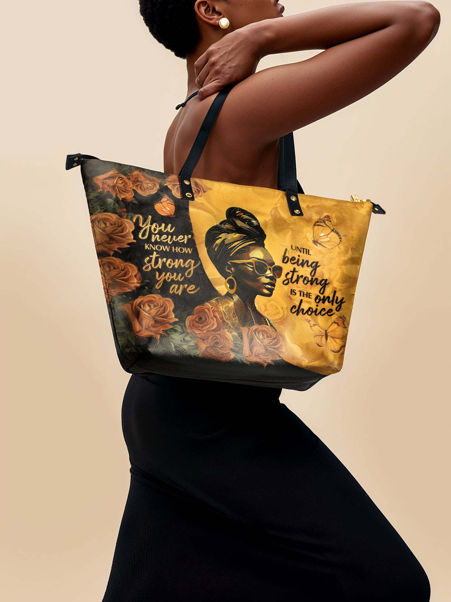 "Siyanda" Leather Tote Bag - DD DEAL