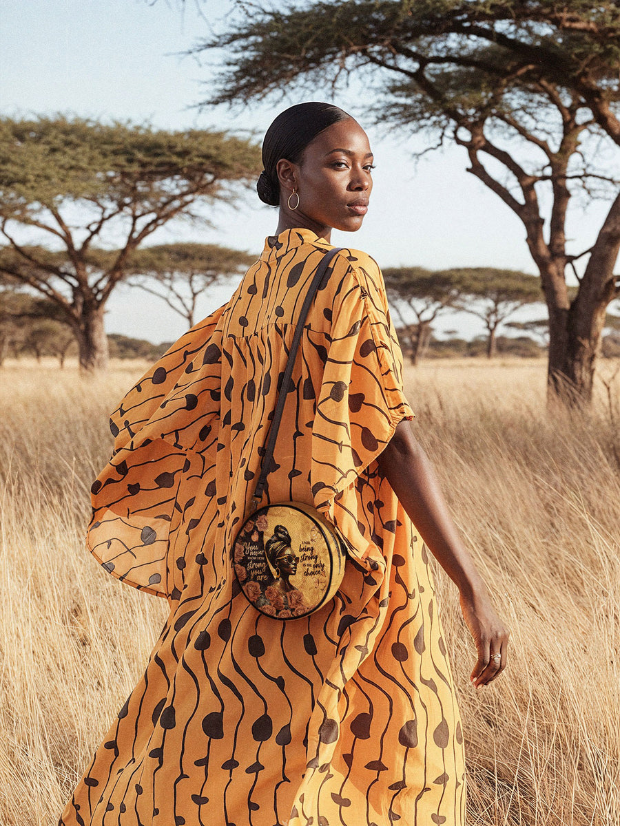 "Siyanda" Circle Crossbody Bag