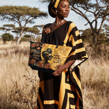 "Siyanda" Leather Tote Bag