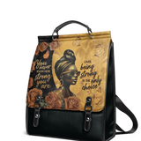 "Siyanda" Leather Backpack