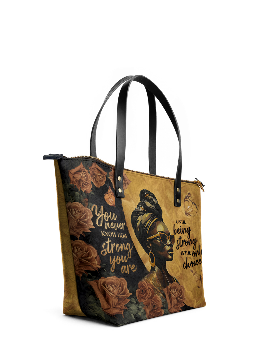 "Siyanda" Leather Tote Bag - DD DEAL