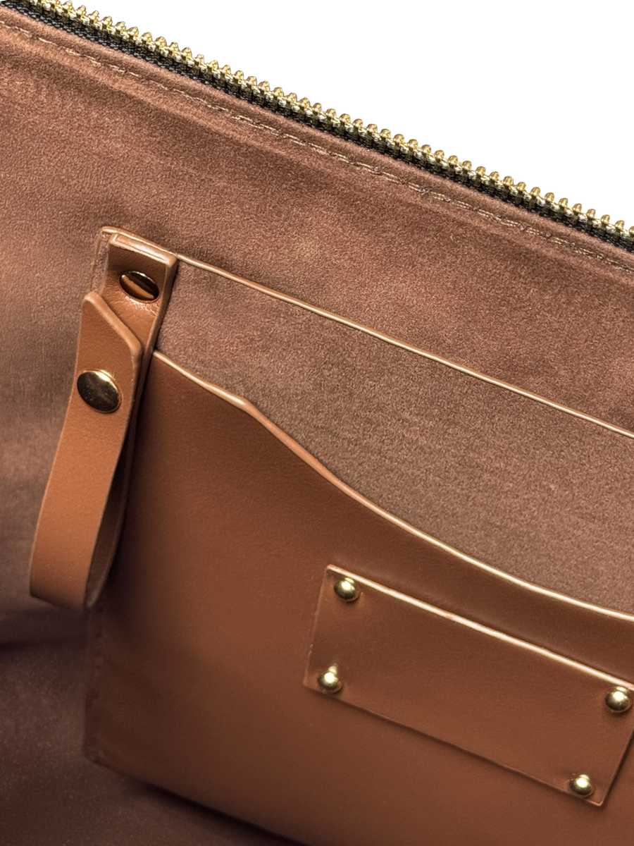 "Siyanda" Leather Tote Bag