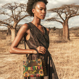 "Solya" Small Leather Handbag