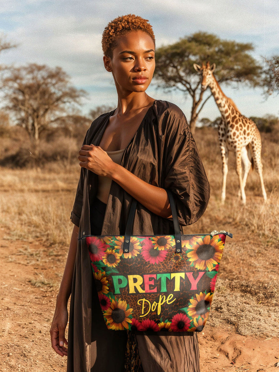 "Solya" Leather Tote Bag - DD DEAL
