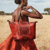 "Tajimom" Leather Tote Bag - BRAVE ONES DEAL