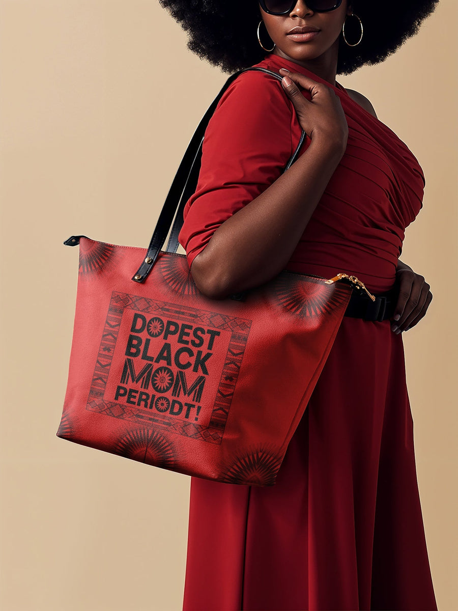 "Tajimom" Leather Tote Bag - DD DEAL