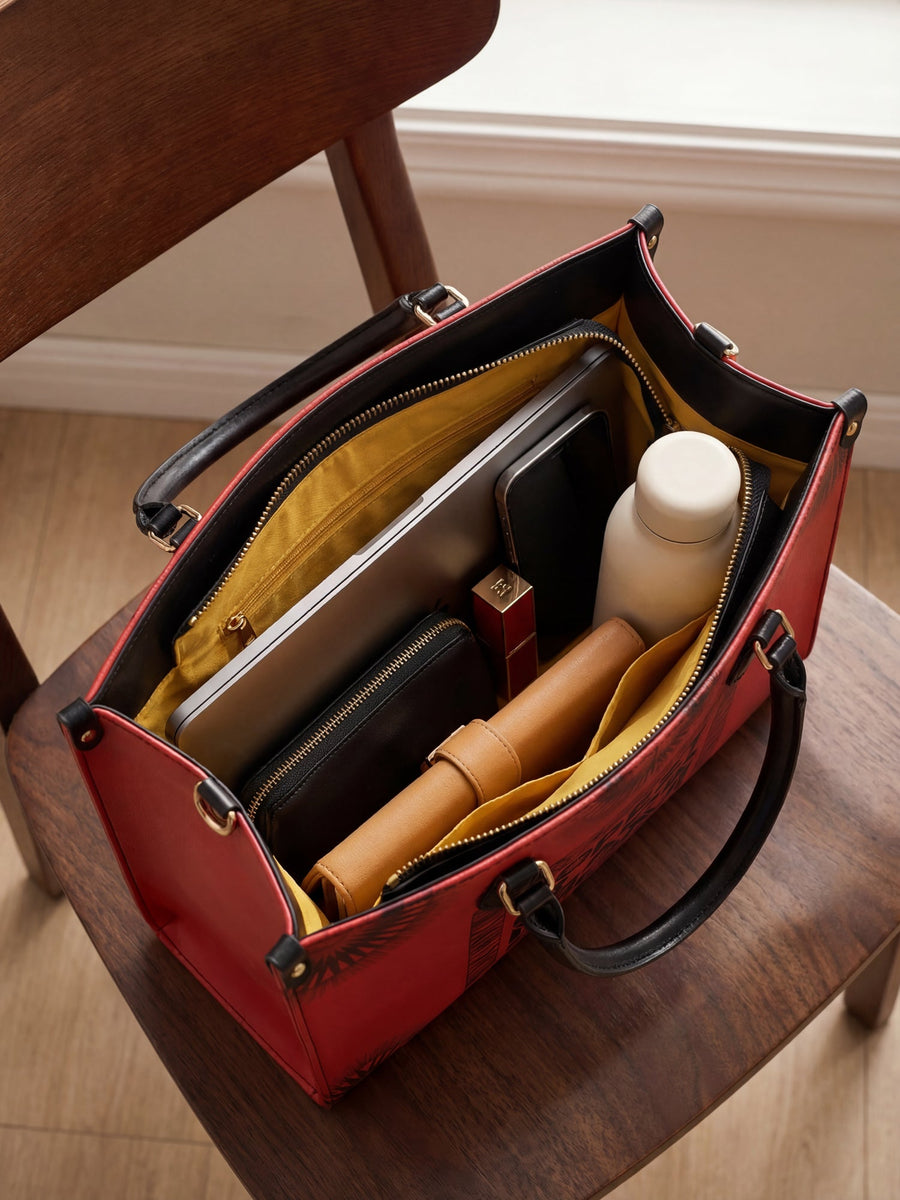 "Tajimom" Leather Handbag - DD DEAL