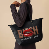 "Teyana" Leather Tote Bag