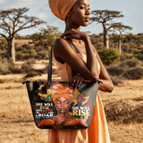"Thundara" Leather Tote Bag - BRAVE ONES DEAL