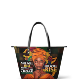"Thundara" Leather Tote Bag - BRAVE ONES DEAL