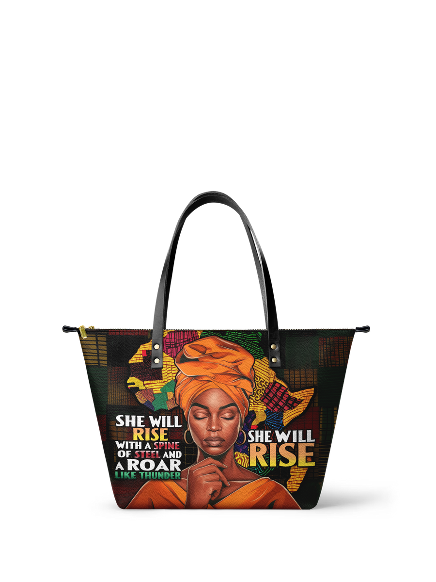 "Thundara" Leather Tote Bag - DD DEAL