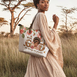 "Zanira" Leather Tote Bag - BRAVE ONES DEAL