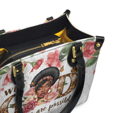 "Zanira" Small Leather Handbag