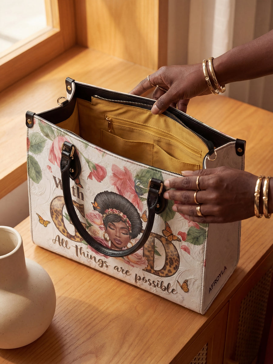 "Zanira" Leather Handbag