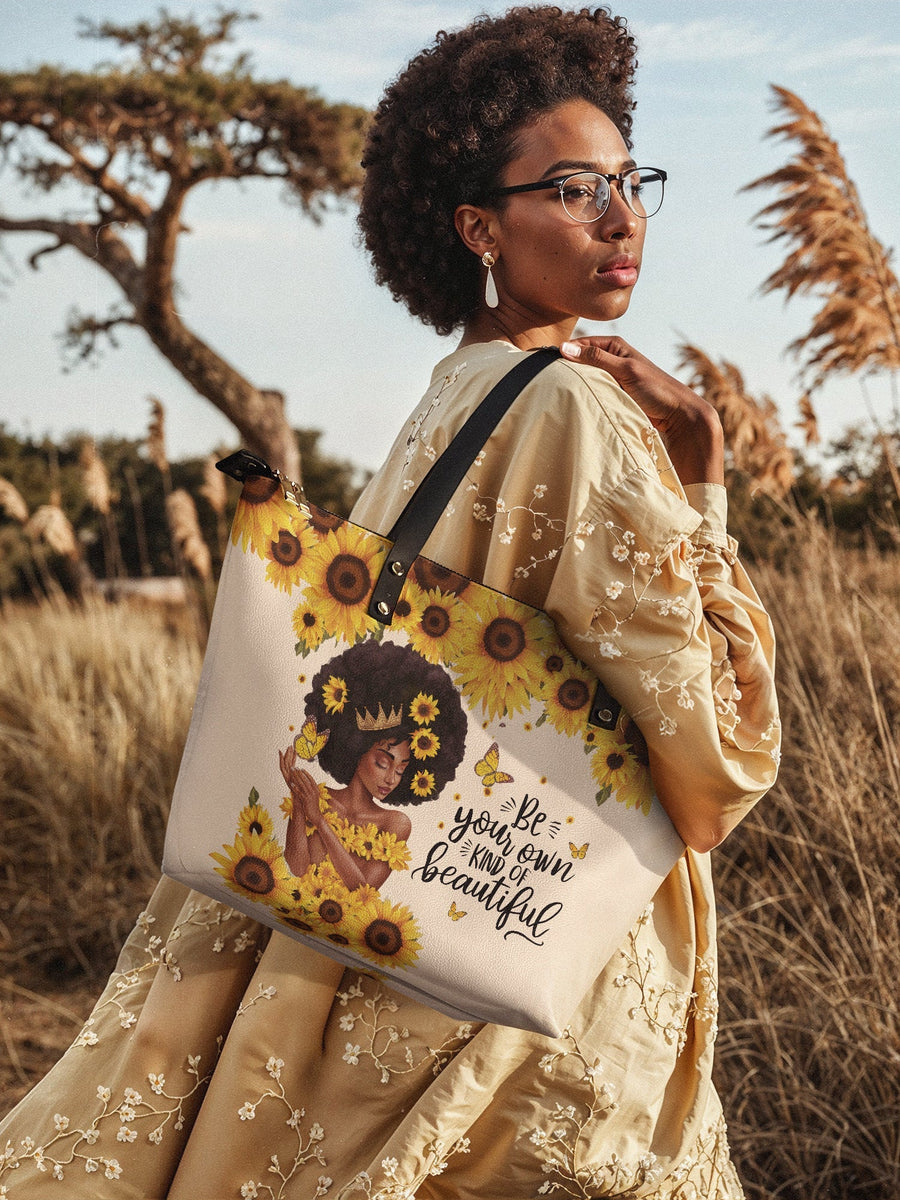 "Zuriya" Leather Tote Bag - DD DEAL