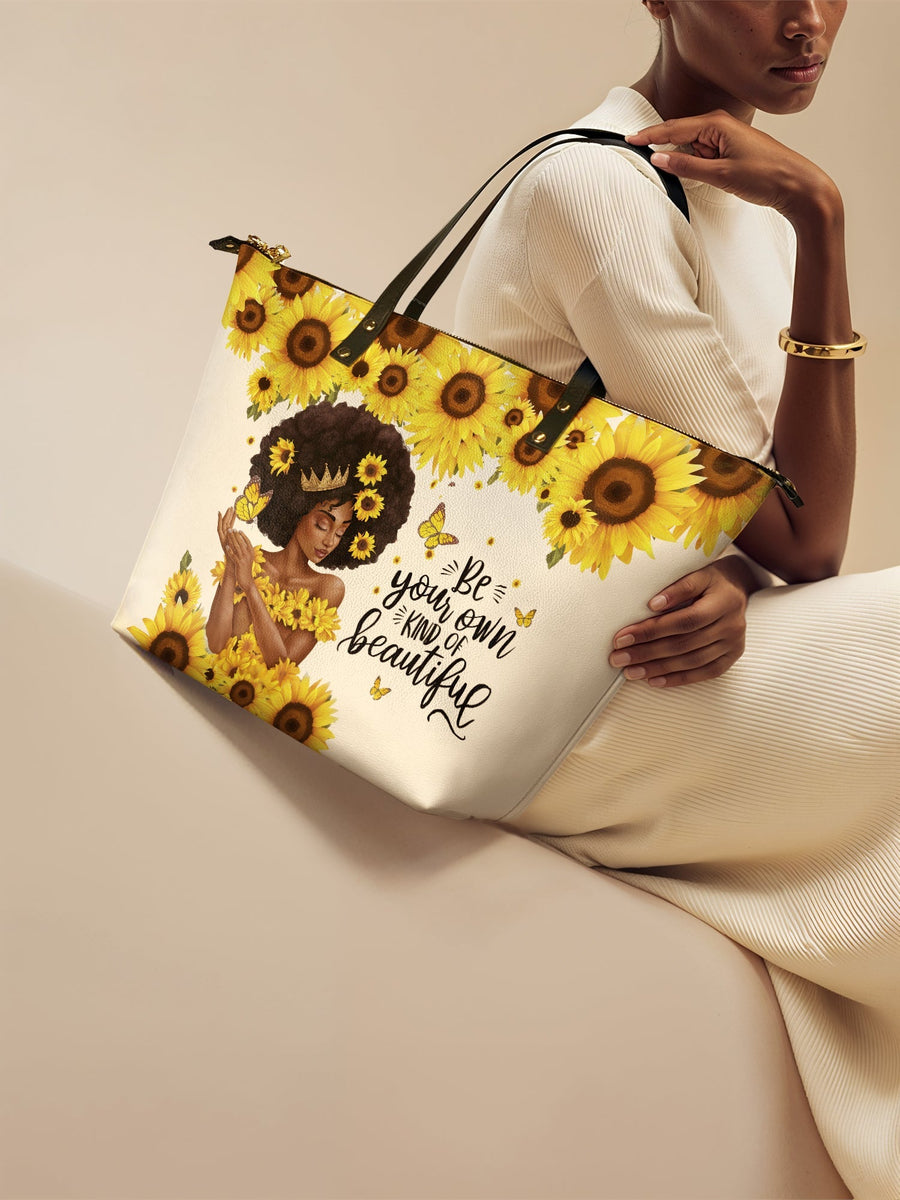 "Zuriya" Leather Tote Bag - DD DEAL