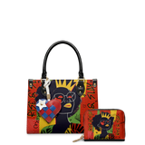 "Aina" Flame Red Small Leather Handbag A250 Deal
