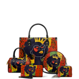 "Aina" Flame Red Mini Satchel - BRAVE ONES DEAL
