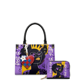 "Aina" Grape Soda Small Leather Handbag A250 Deal