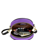 "Aina" Grape Soda Circle Crossbody Bag