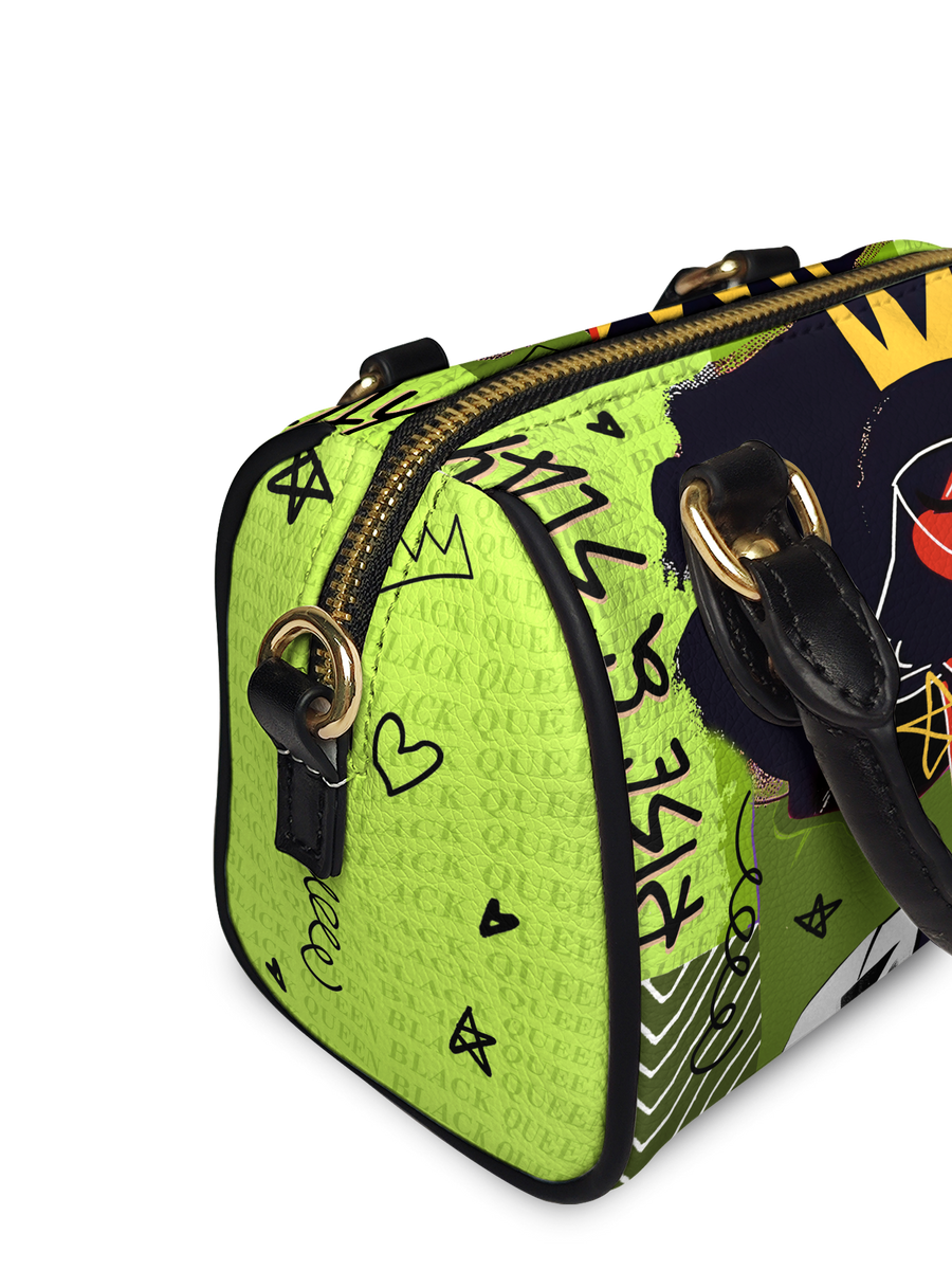 "Aina" Lime Pop Mini Satchel