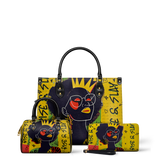 "Aina" Lemon Zest Leather Handbag A250 Deal