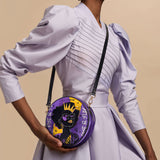 "Aina" Grape Soda Circle Crossbody Bag - BRAVE ONES DEAL