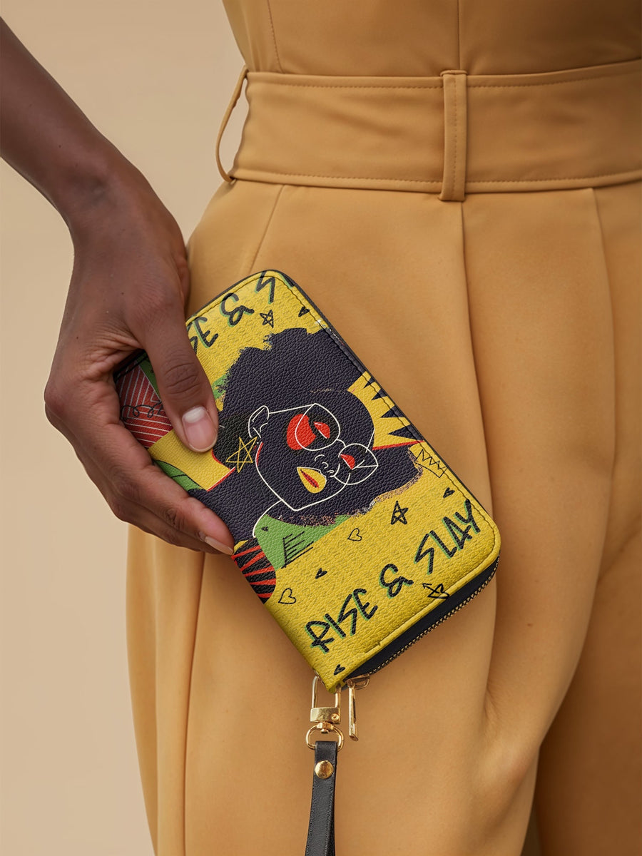 "Aina" Lemon Zest Wallet FALL CLEARANCE DEAL