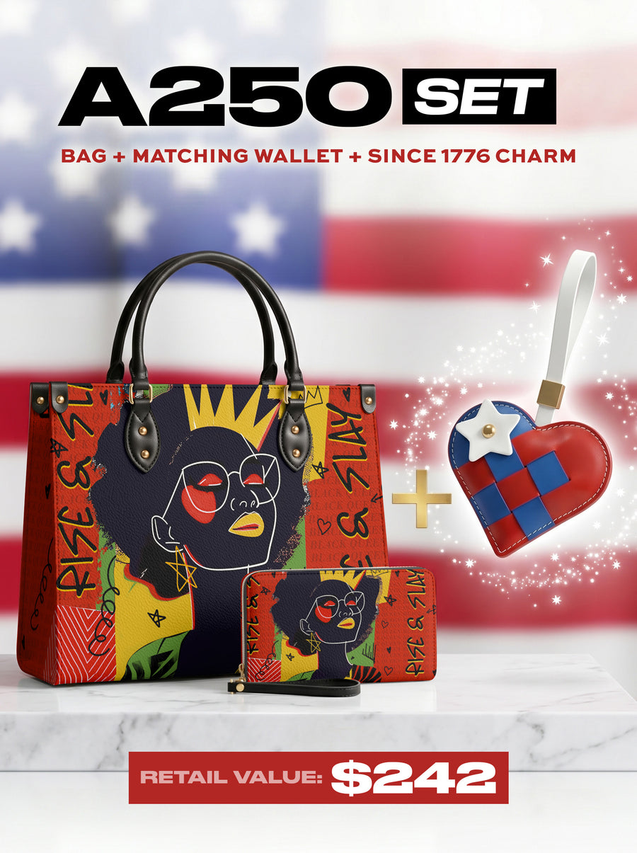 "Aina" Flame Red Leather Handbag A250 Deal