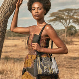"Amara" Small Leather Handbag