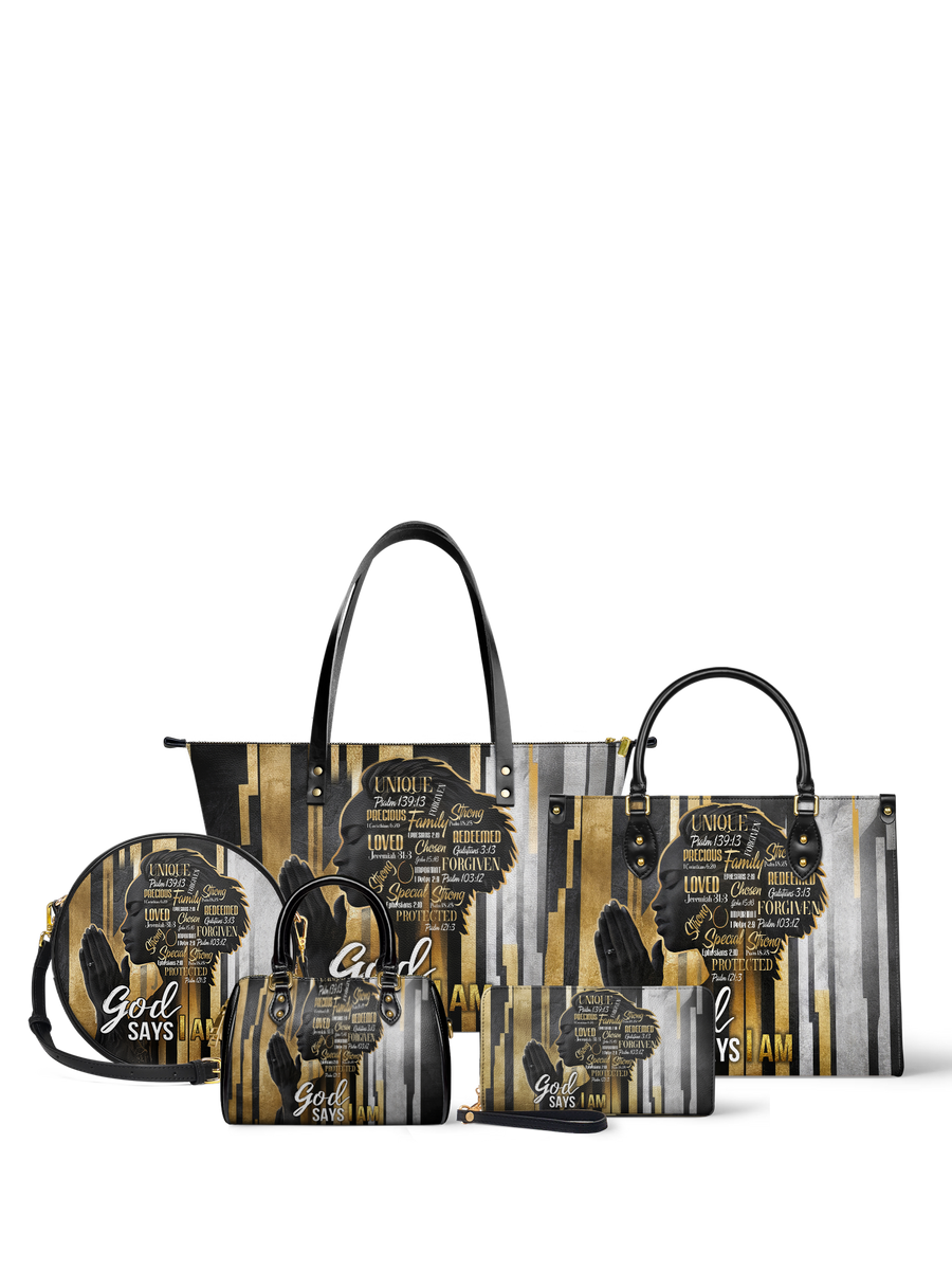 "Amara" Leather Tote Bag Bundle DD DEAL