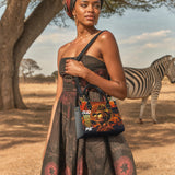 "Aseda" Small Leather Handbag