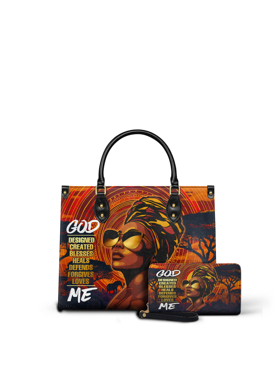"Aseda" Leather Handbag Matching Set - DD DEAL