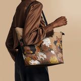 "Ayira" Leather Tote Bag
