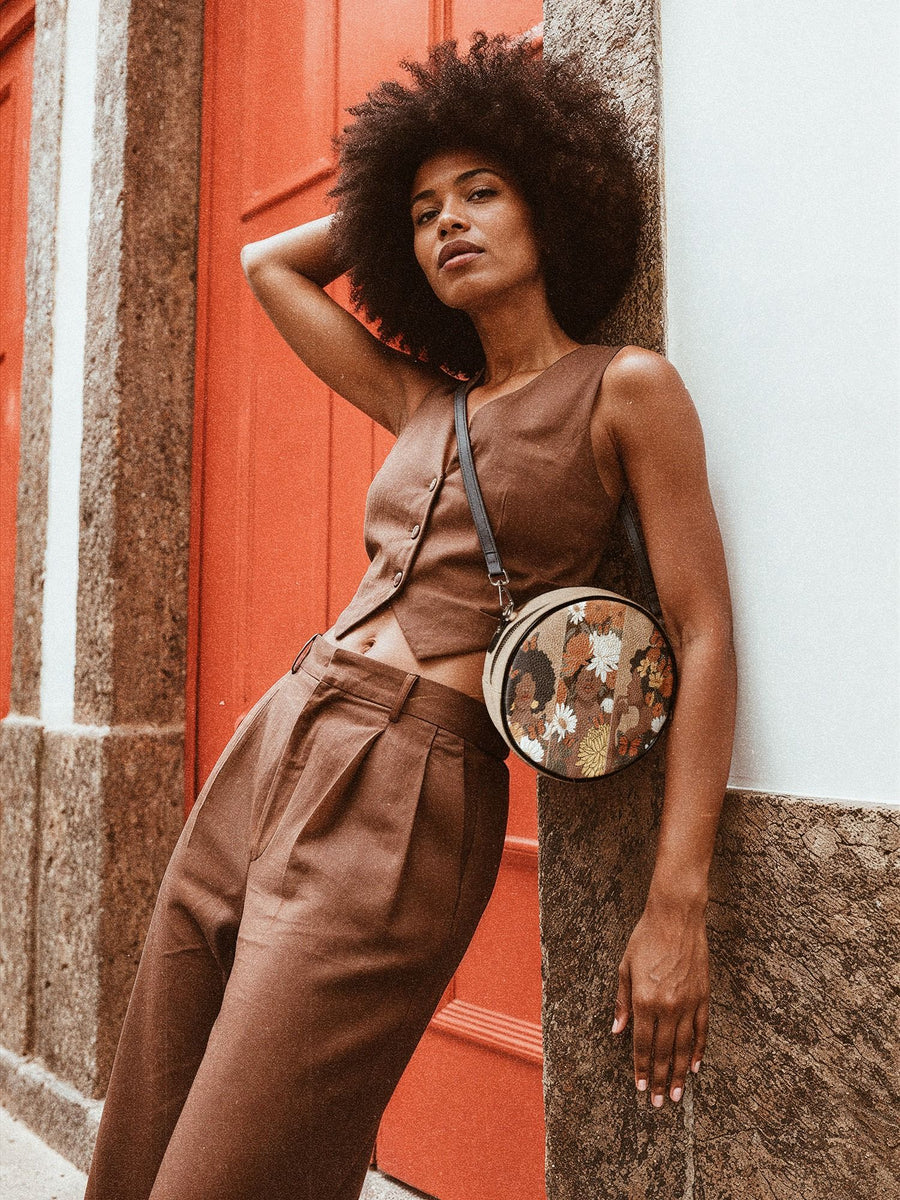 "Ayira" Circle Crossbody Bag