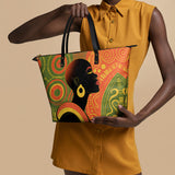 "Baldisa" Leather Tote Bag