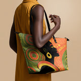 "Baldisa" Leather Tote Bag