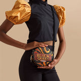 "Makeda" Circle Crossbody Bag