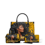 "Blacknificent" Mini Satchel - BRAVE ONES DEAL