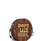 "Dope Black Girl" Circle Crossbody Bag BTS DEAL