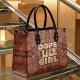 "Dope Black Girl" Leather Handbag