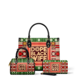 "Dope Black Wife" Frosted Pine Mini Satchel BTS DEAL