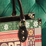 "Dope Black Wife" Frosted Pine Leather Handbag BTS DEAL