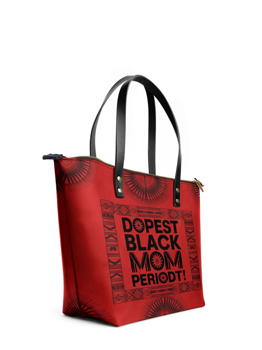 "Tajimom" Leather Tote Bag - DD DEAL