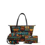 "Dopeya" Leather Tote Bag - BRAVE ONES DEAL