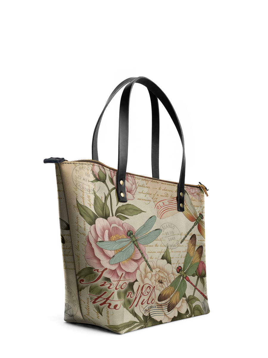 "Maji" Leather Tote Bag FALL CLEARANCE DEAL