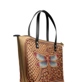 "Brigid" Leather Tote Bag