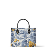 "Chinoiserie" Leather Handbag