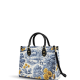 "Chinoiserie" Leather Handbag